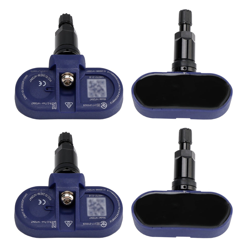 2021-2024 テスラ モデル3 / S / X / Y 4個 Bluetooth TPMS タイヤ空気圧センサー