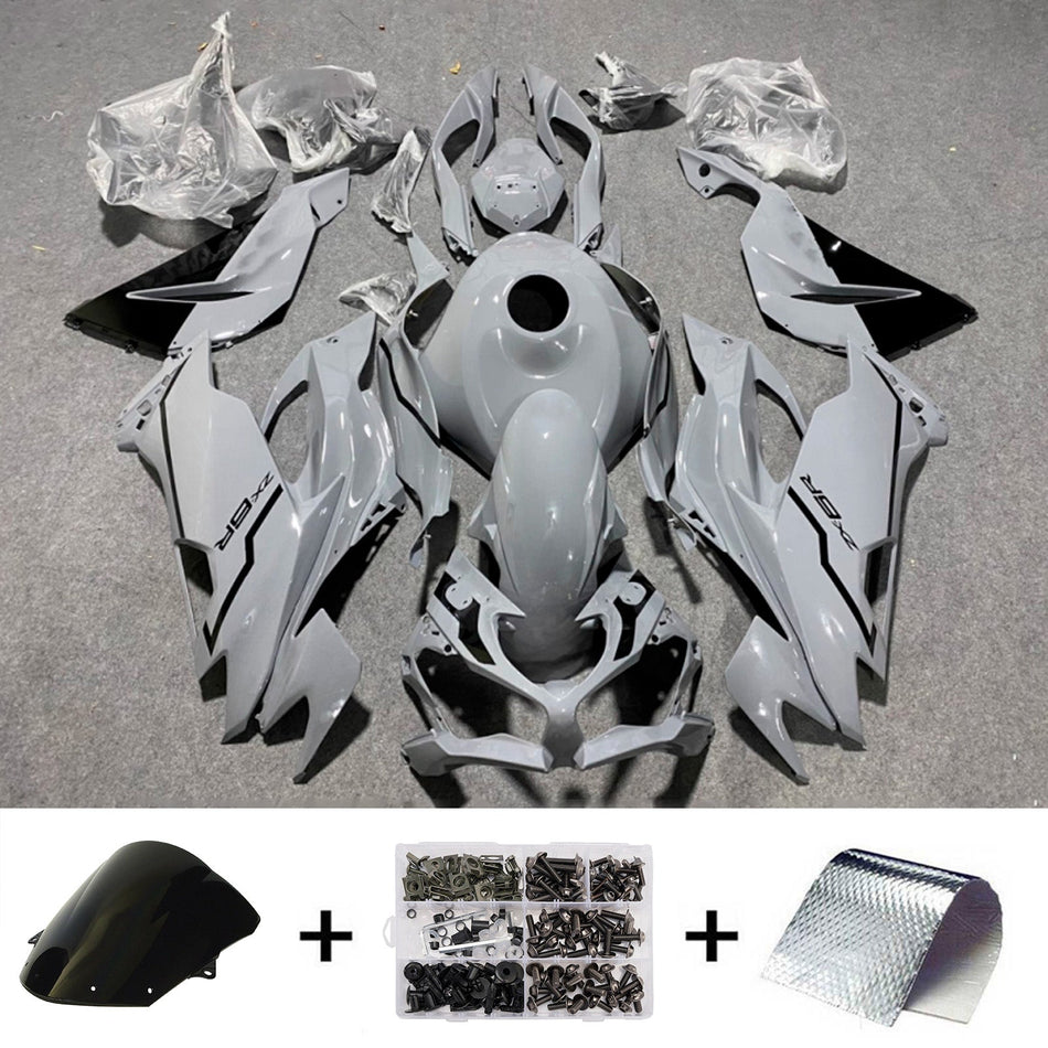 インジェクションフェアリングキット ボディワーク プラスチック ABS カワサキ ZX6R 2019-2023 に適合