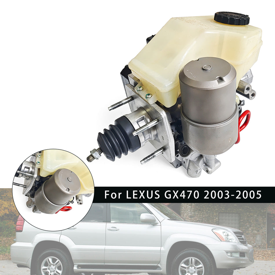 2005 トヨタ レクサス GX470 アクチュエーター/ポンプ アセンブリ 9/04 まで ABS ポンプ マスター シリンダー アセンブリ 47050-60081