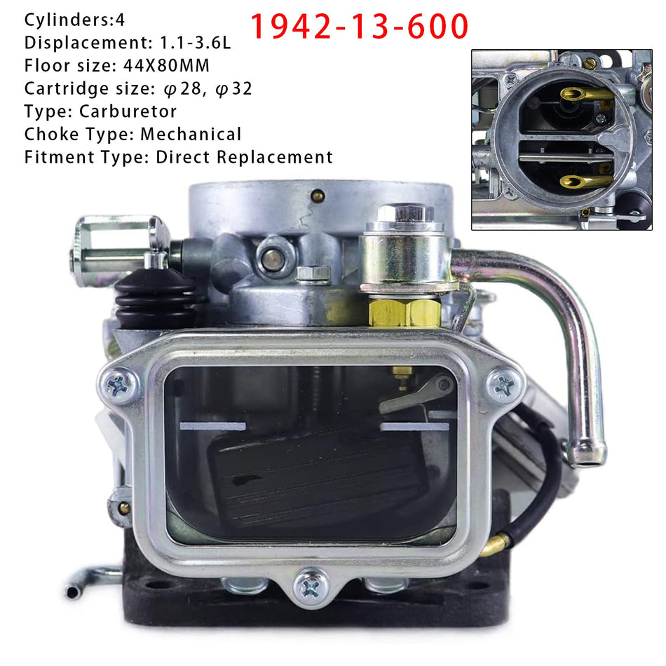 キャブレター 1942-13-600 マツダ カペラ フォード クーリエ マツダ NA B1600 1969-1984用