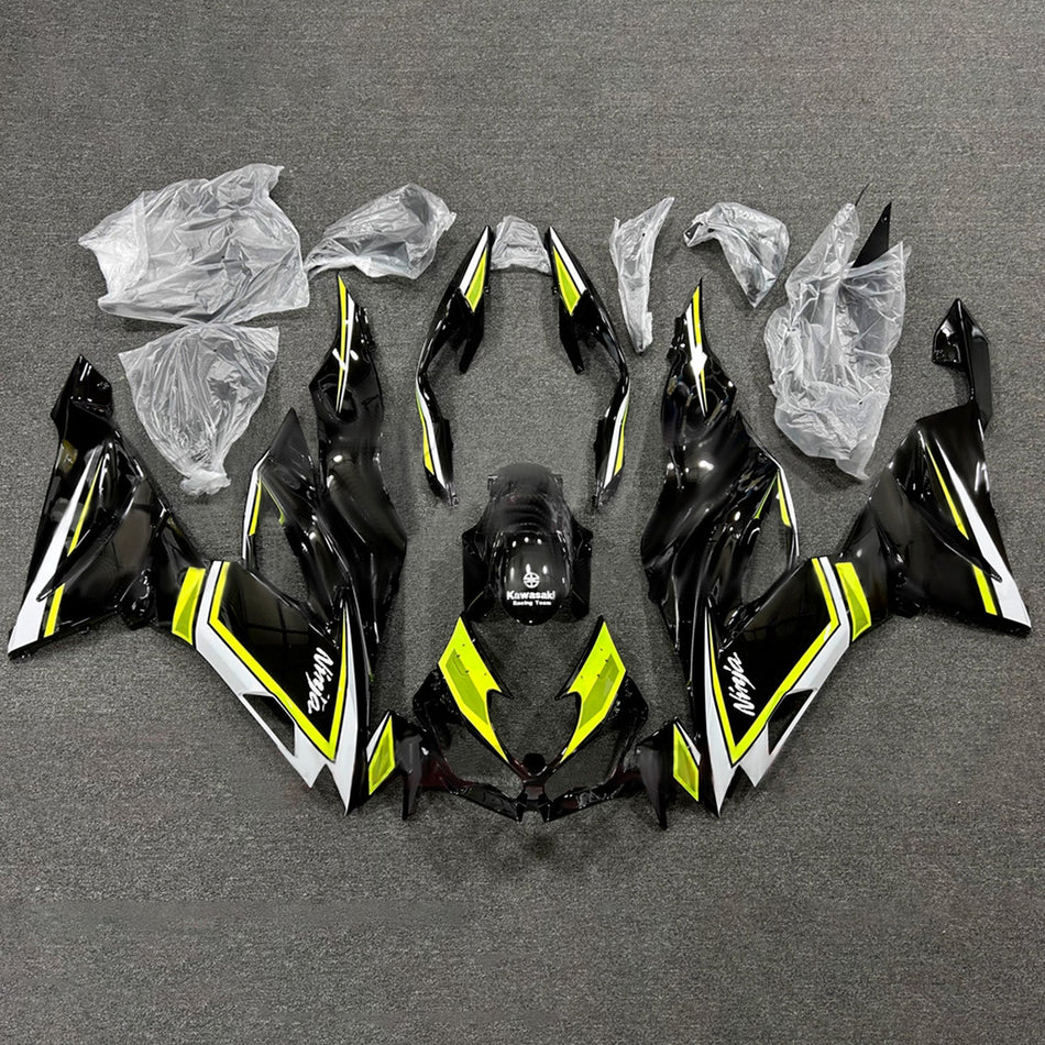 インジェクションフェアリングキット ボディワーク プラスチック ABS カワサキ ZX6R 2019-2023 に適合