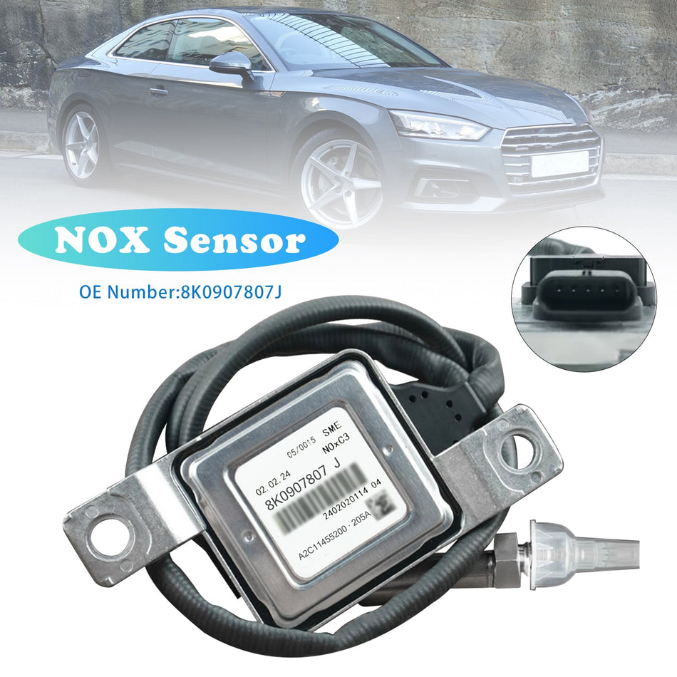 2008-2015 アウディ A4 B8 8K2 2.0 TDI サルーン NOXセンサー プレキャット 8K0907807J
