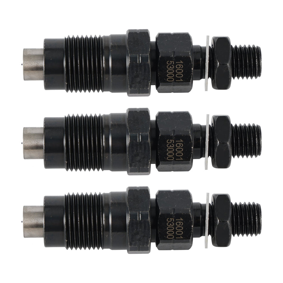 クボタ D722 D782 BX2230D エンジン 16001-53000 H1600-53000 用燃料インジェクター 3個