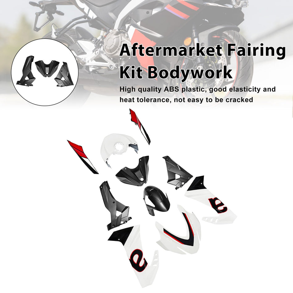 Aprilia RS457 2024-2025 06#用インジェクションABSプラスチックボディワークフェアリングキット