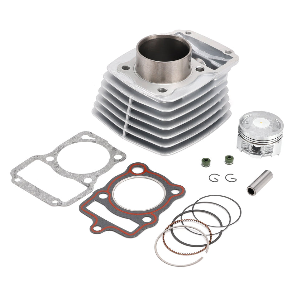 シリンダーピストンガスケットキット ホンダ XR 125 L JD19 2003-2009 CG125 ES 2004-2009用