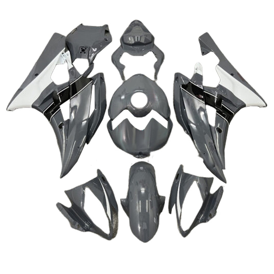 インジェクションフェアリングキット ボディワーク プラスチック ABS ヤマハ YZFR6 YZF-R6 2006-2007用