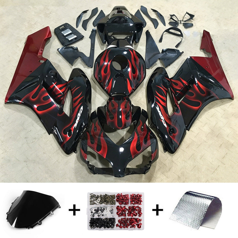 ホンダ CBR1000RR 2004-2005 用インジェクション フェアリングキット ボディワーク プラスチック ABS