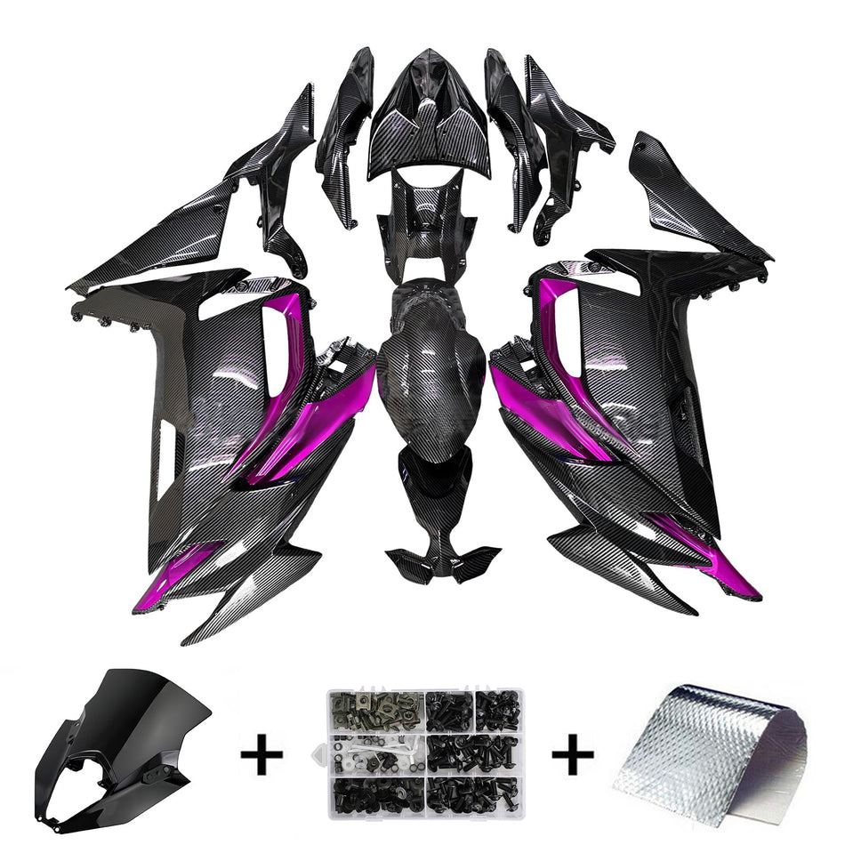 インジェクションフェアリングキット ボディワーク ABS カワサキ ER-6F Ninja650 2020-2025 に適合