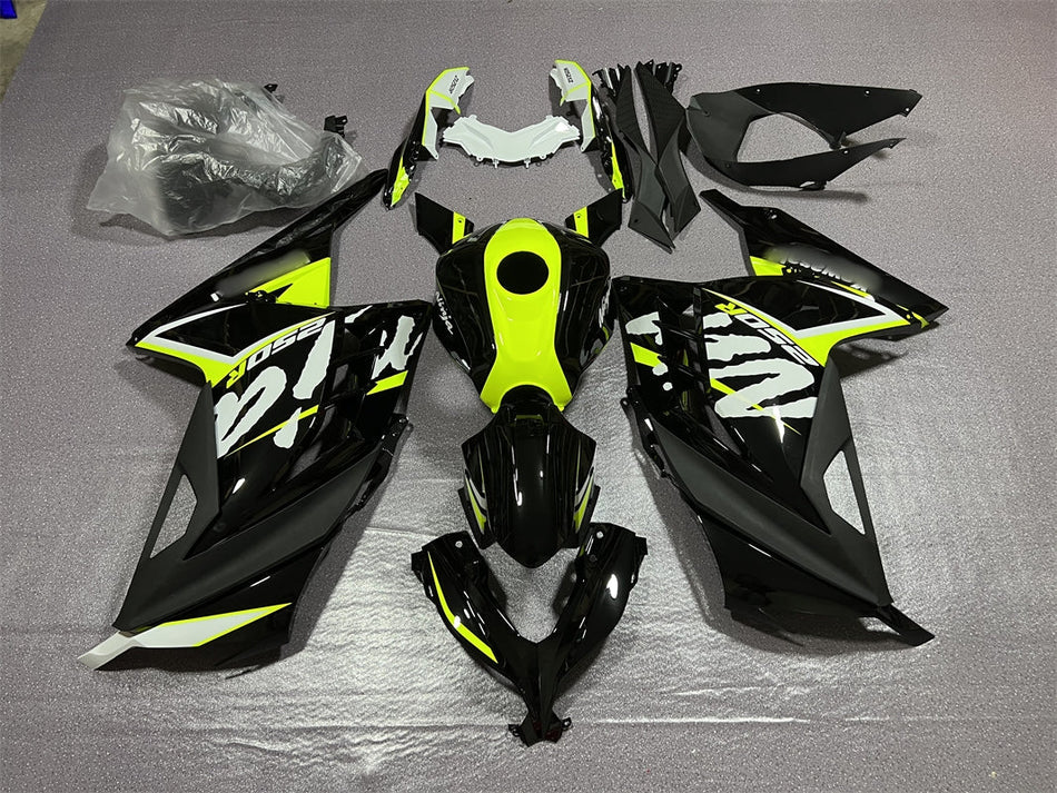 2013-2024 カワサキ EX300/Ninja300 インジェクションフェアリングキット ボディワーク プラスチック ABS