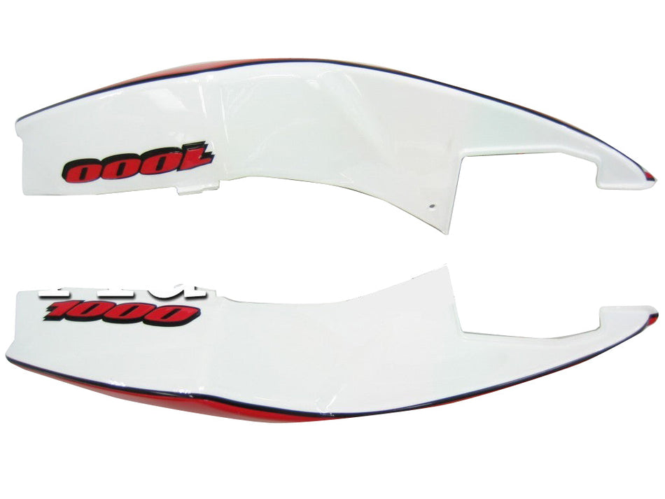 2005-2006 スズキ GSXR 1000 ホワイト &amp; レッド ジョーダン レーシング フェアリング ジェネリック