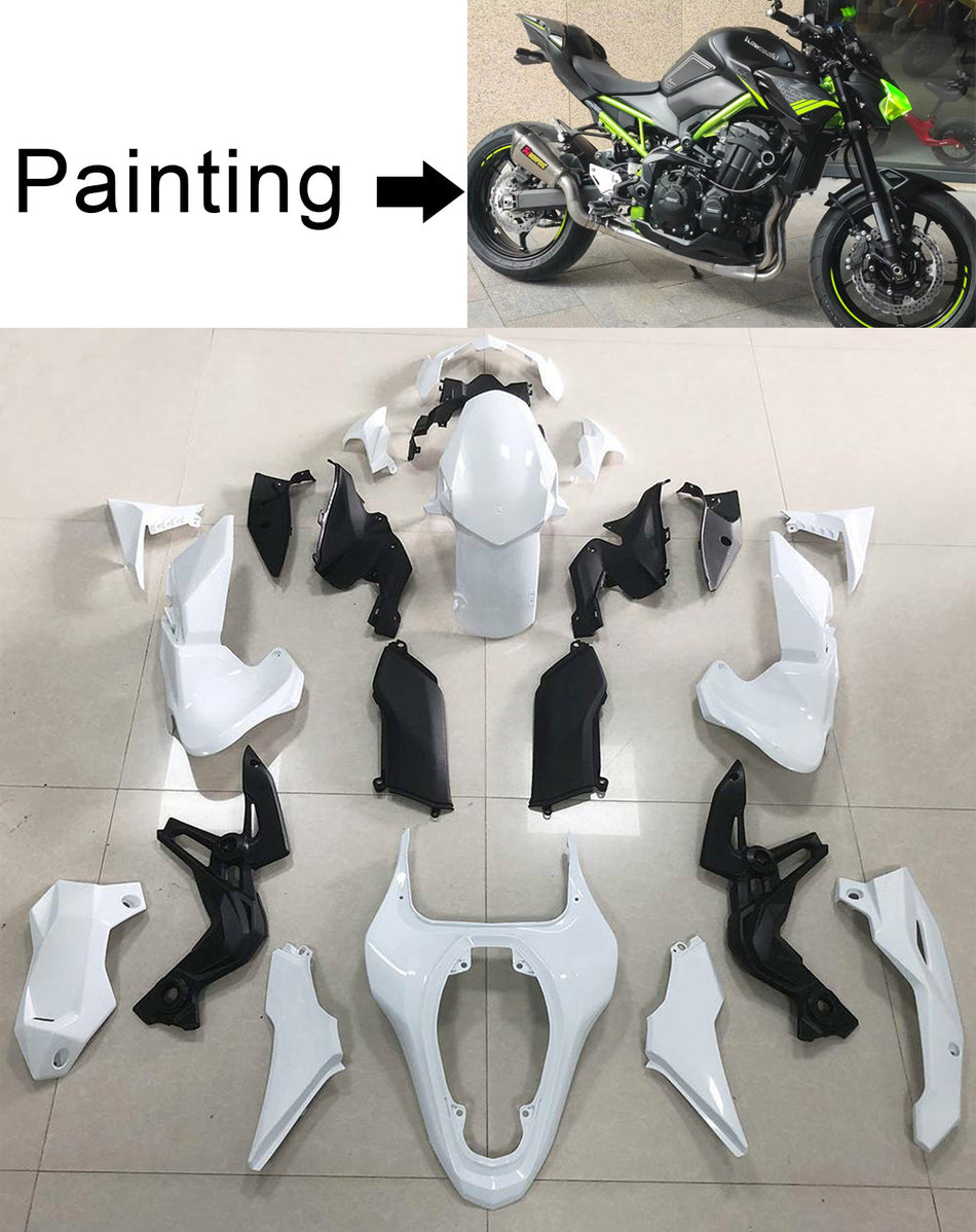 2020-2021 カワサキ Z900 アモトパーツ インジェクションフェアリングキット ボディワーク プラスチック ABS #107