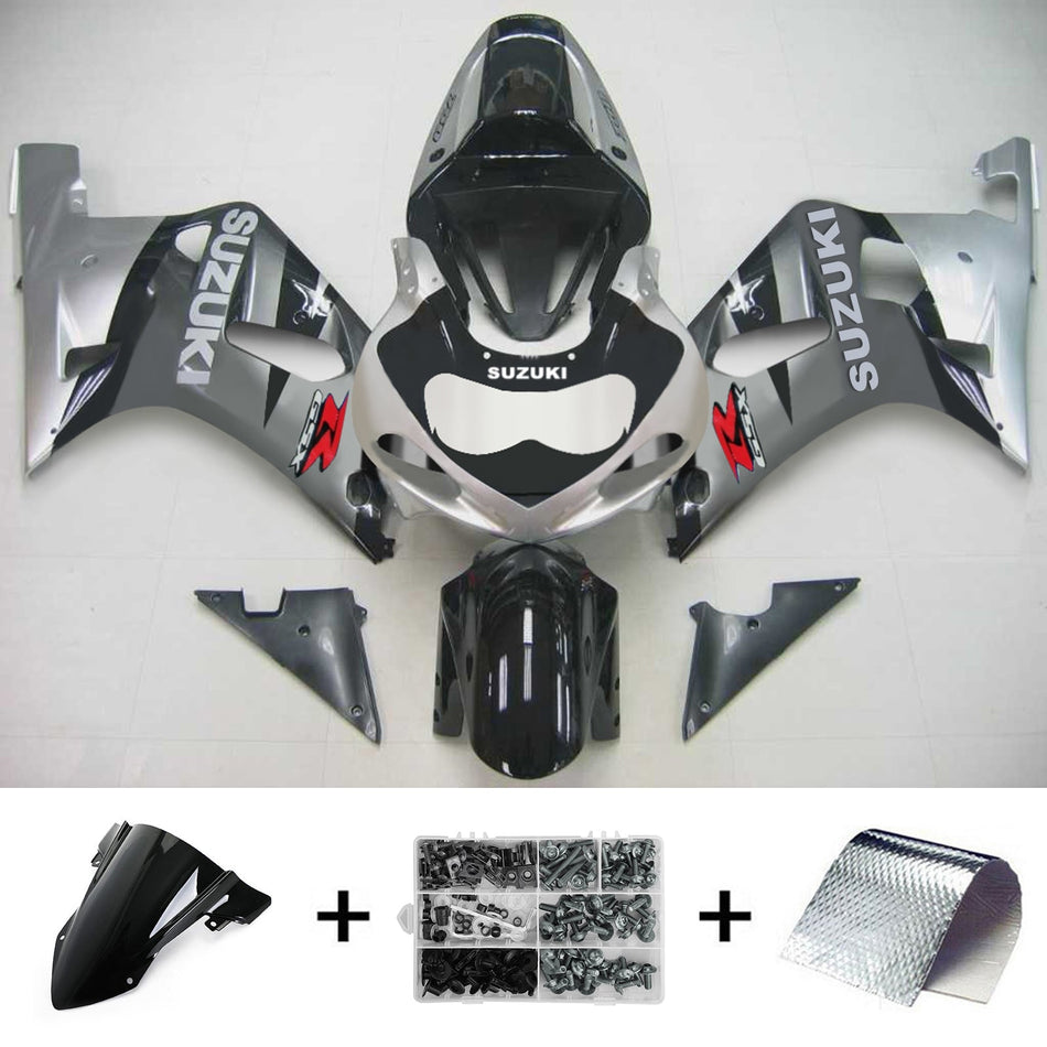 2001-2003 スズキ GSXR750 K1 Amotopart インジェクションフェアリングキット ボディワーク プラスチック ABS #126