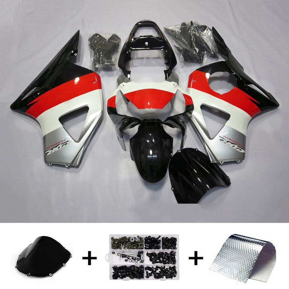 ホンダ CBR954 2002-2003 用射出成形フェアリングキット ボディワーク プラスチック ABS