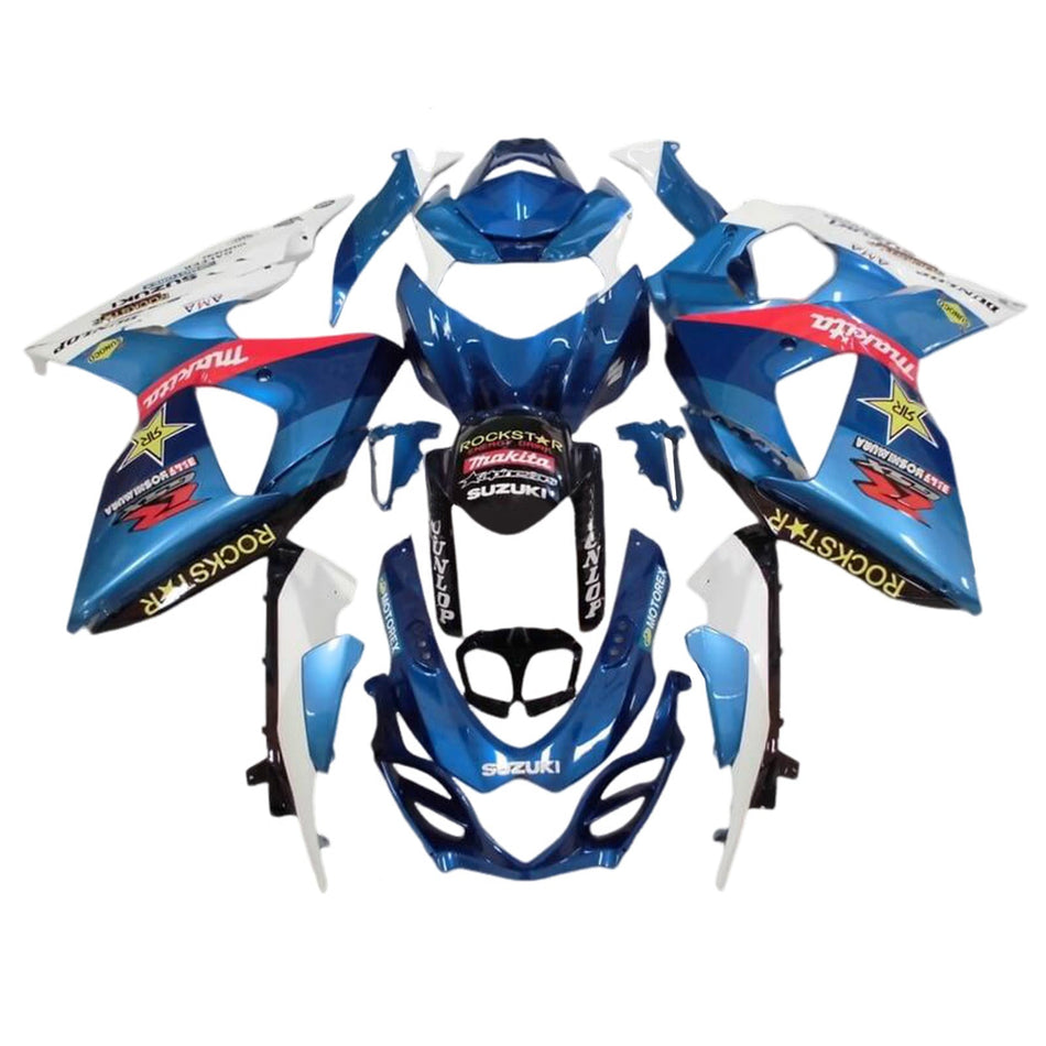 2009-2016 スズキ GSXR1000 K9 インジェクションフェアリングキット ボディワーク プラスチック ABS