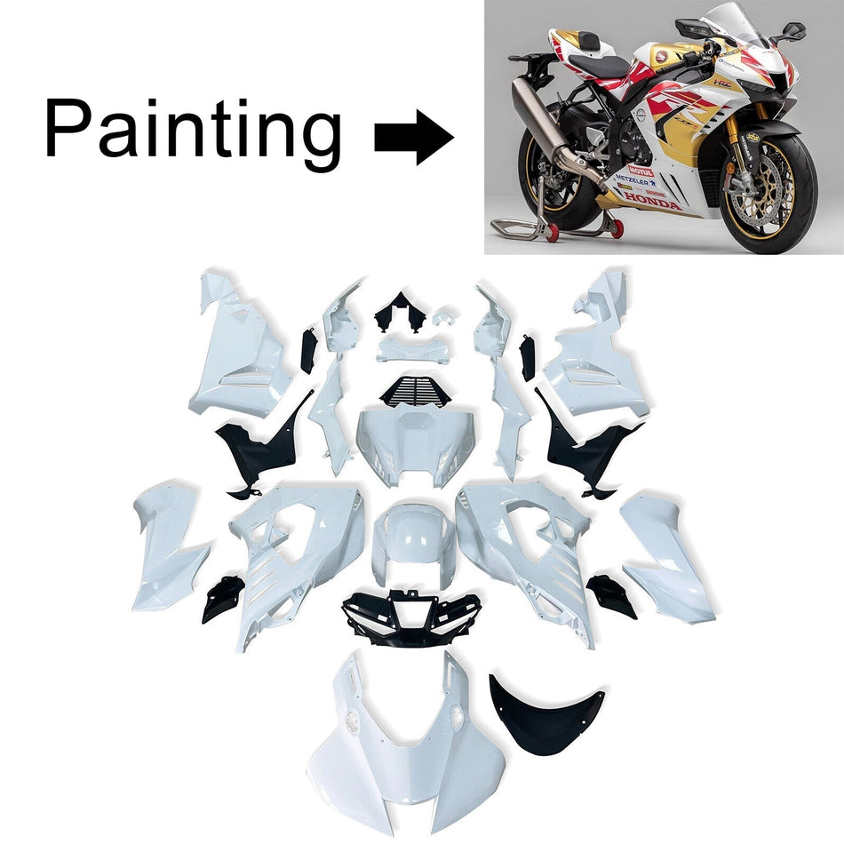 2020-2022 ホンダ CBR1000RR-R Amotopart インジェクションフェアリングキット ボディワーク プラスチック ABS #106