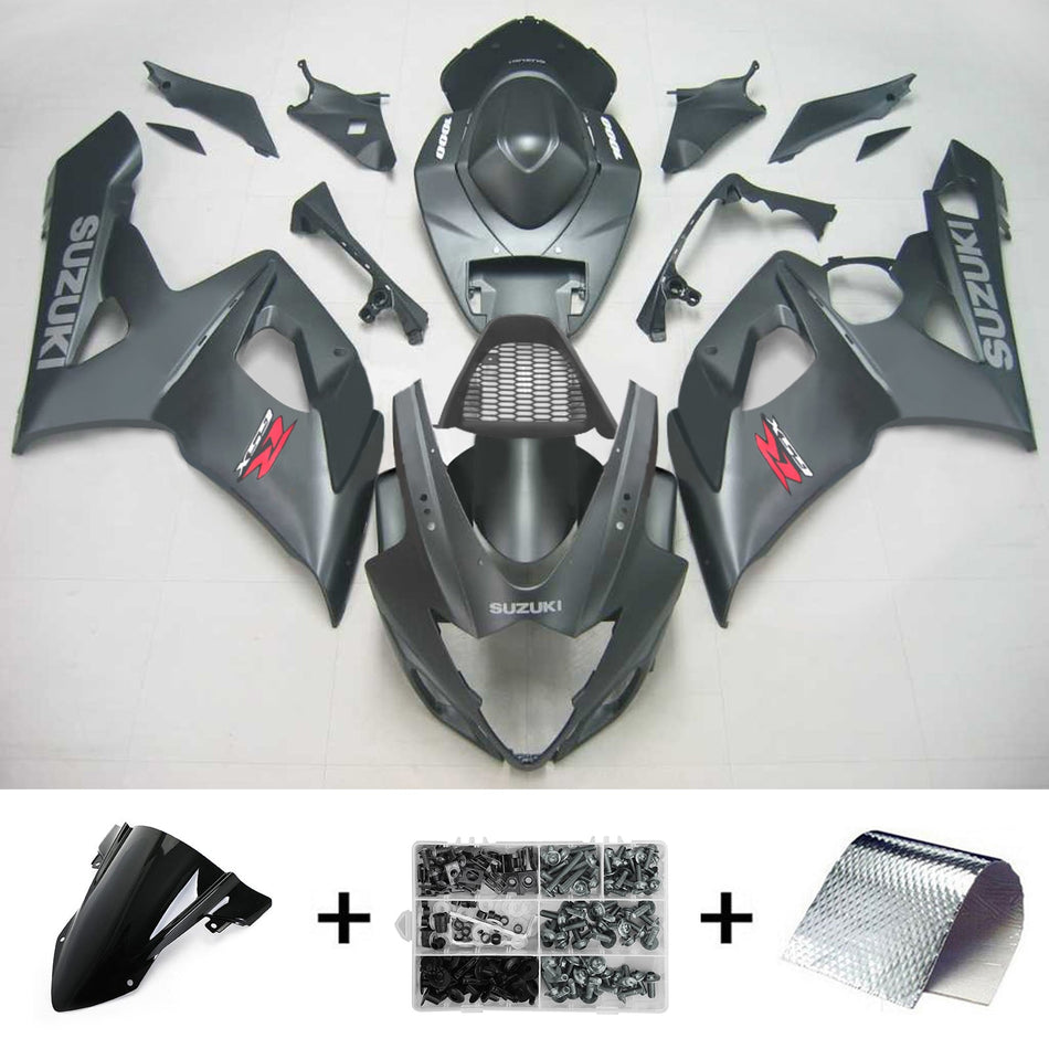 2005-2006 スズキ GSXR1000 K5 Amotopart インジェクションフェアリングキット ボディワーク プラスチック ABS #135