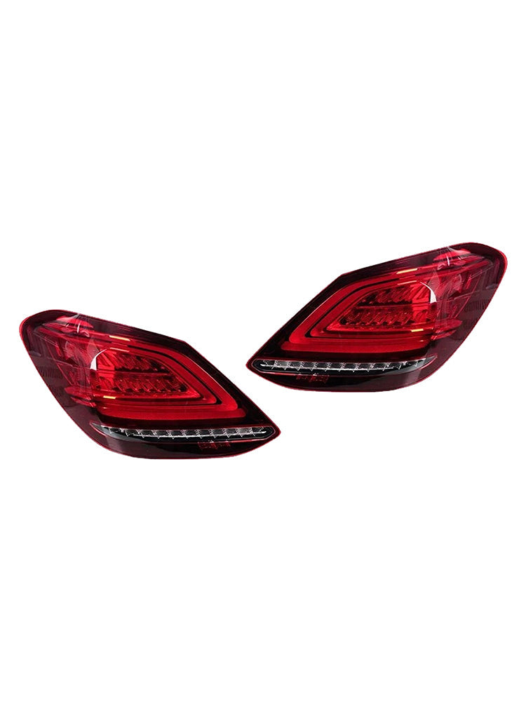 2019-2021 メルセデスベンツ W205 フェイスリフト C63 AMG ベース 左+右 LED リアテールライト ブレーキランプ 059067103 2059067203