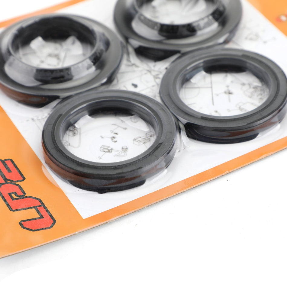 ヤマハ SR400 XVS125 YP125 YP250 YP400 5JX-23145-00 37P-F3145-00 汎用フォークオイルシールワイパーセット