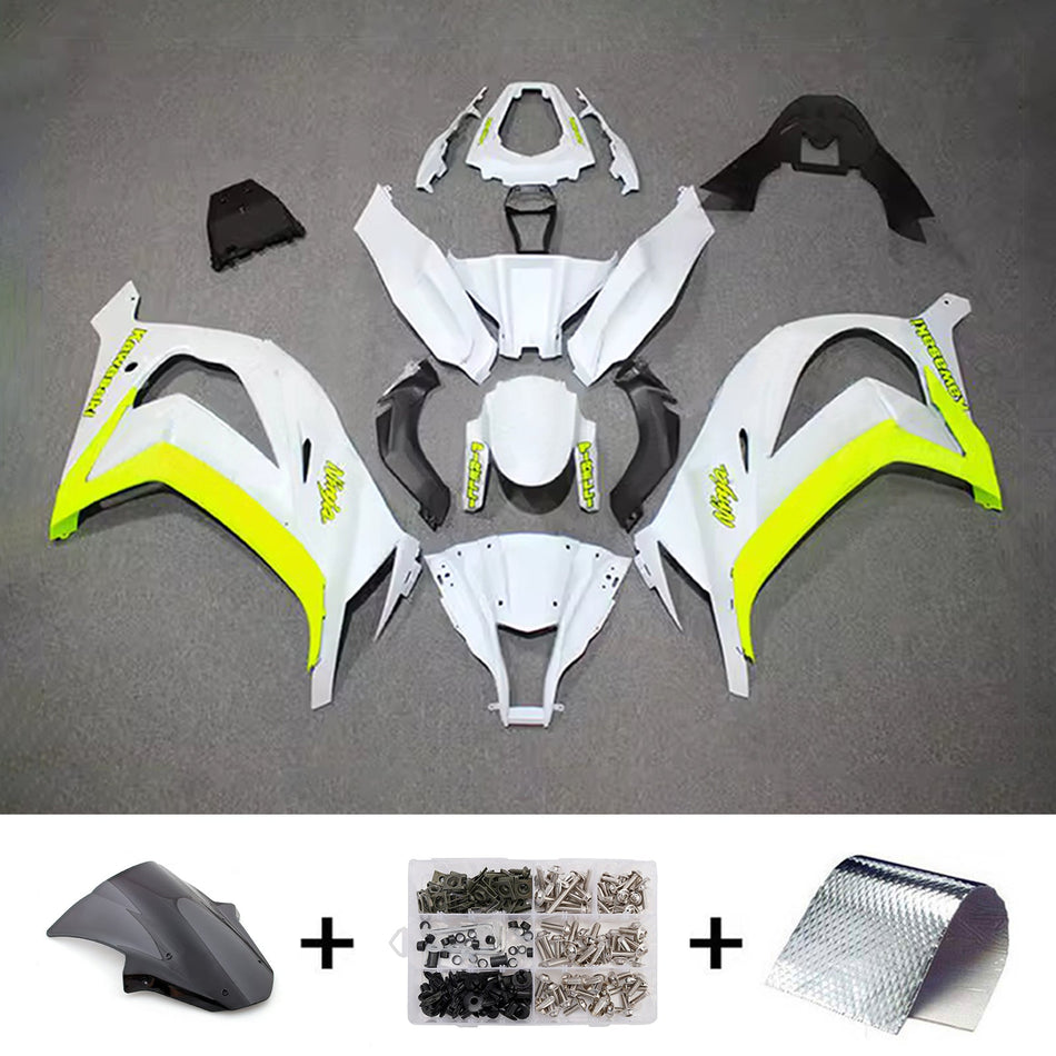 インジェクションフェアリングキット ボディワーク プラスチック ABS カワサキ ZX10R 2011-2015 に適合