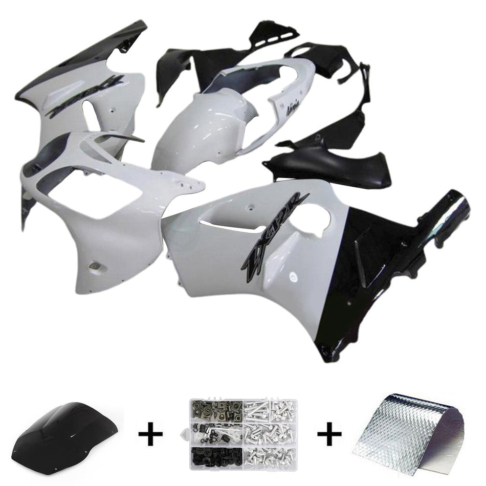 2000-2001 カワサキ ZX12R インジェクションフェアリングキット ボディワーク プラスチック ABS