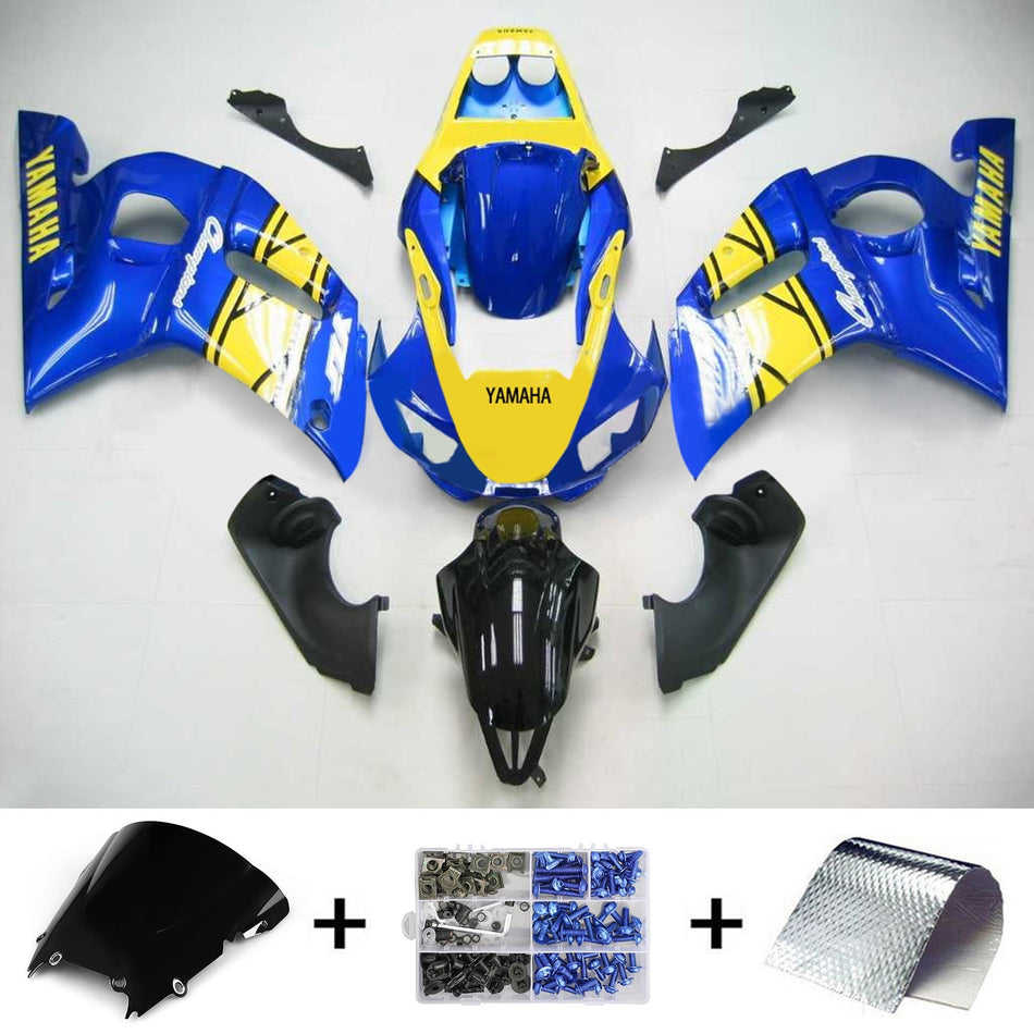1998-2002 ヤマハ YZF 600 R6 インジェクションフェアリングキット ボディワーク プラスチック ABS #101