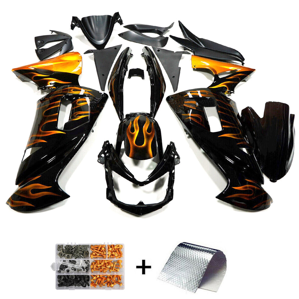 2006-2008 カワサキ ER6F/Ninja650 インジェクションフェアリングキット ボディワーク プラスチック ABS