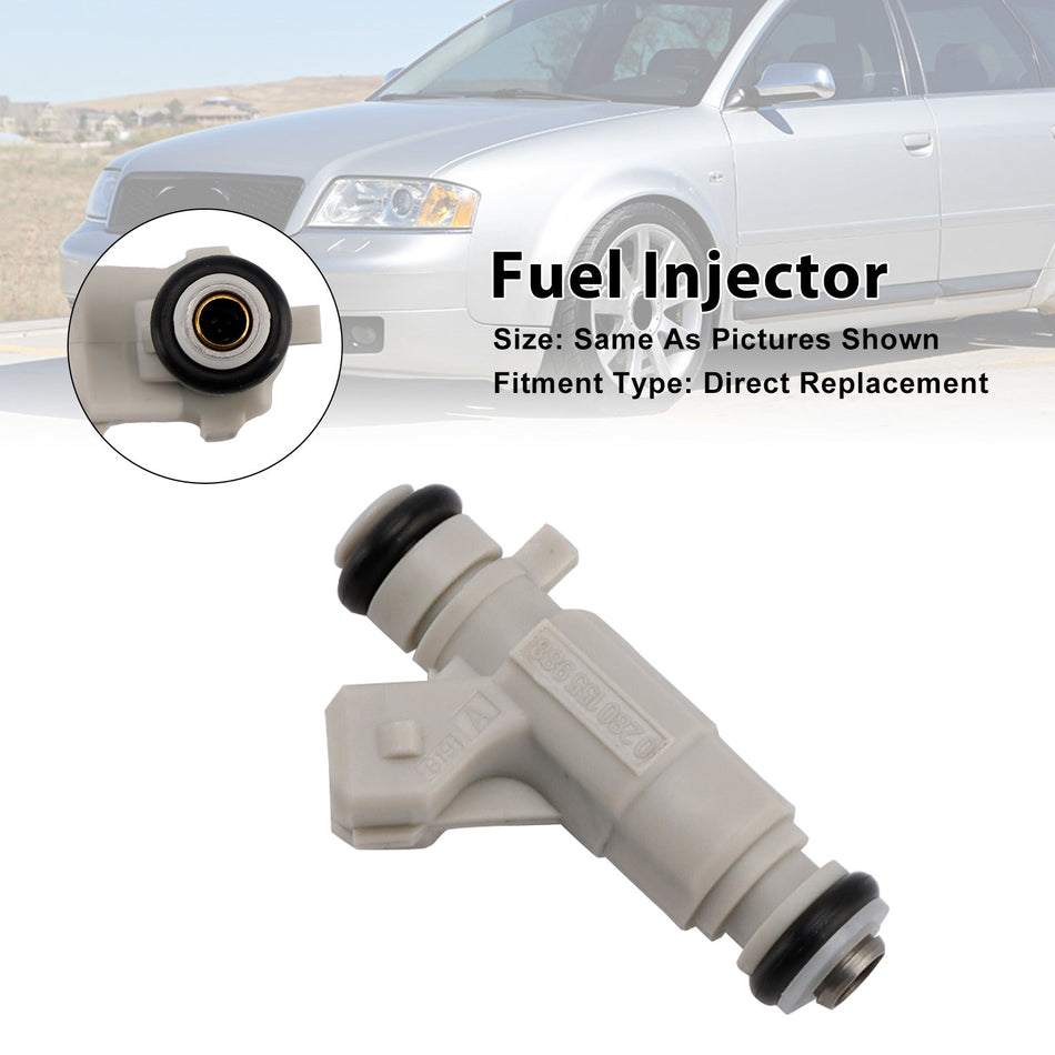 アウディ S6 S8 4.2L V8 2001-2003 0280155988 077133551Q 用燃料インジェクター 1個