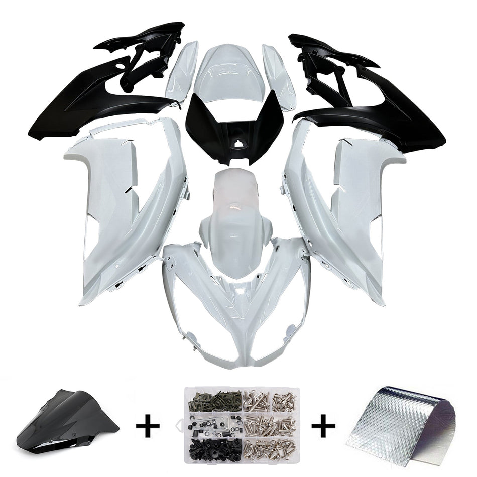 インジェクションフェアリングキット ボディワーク プラスチック ABS カワサキ ER-6F Ninja650 2012-2016 に適合