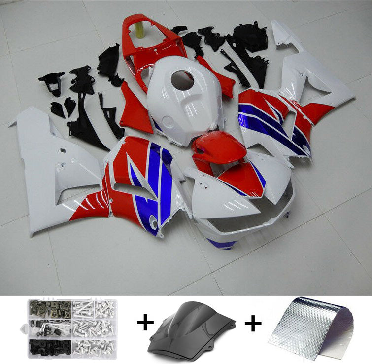 2013-2020 ホンダ CBR600RR ホワイト ブルー フェアリング キット