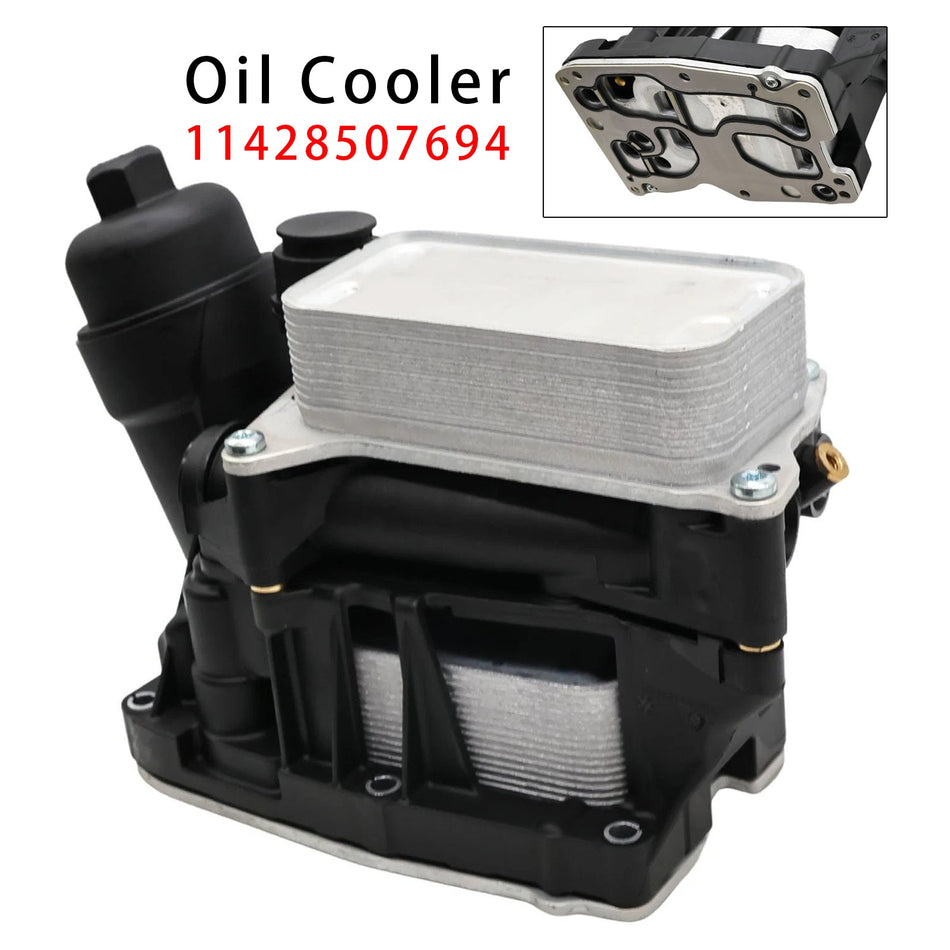 2011年7月～2019年6月 BMW 1シリーズ スポーツ (F20) 118 d ハッチバック用 エンジンオイルクーラー 11137800620