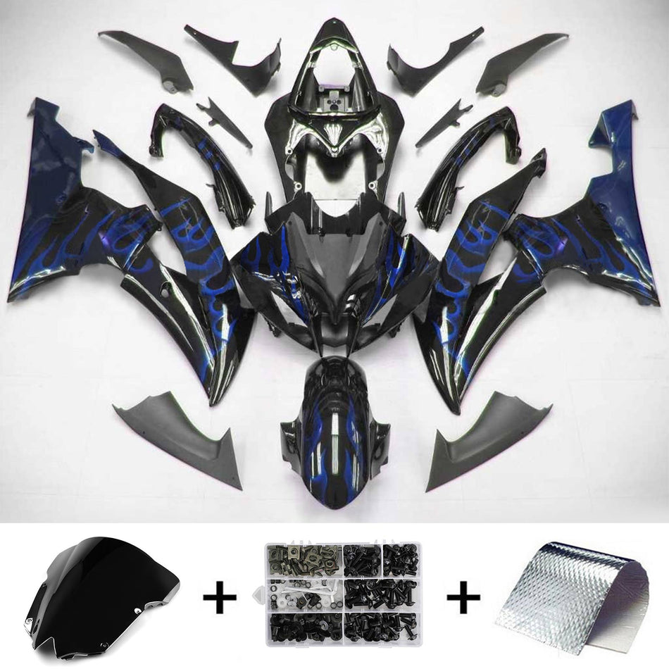 2008-2016 ヤマハ YZF 600 R6 Amotopart インジェクションフェアリングキット ボディワーク プラスチック ABS #119