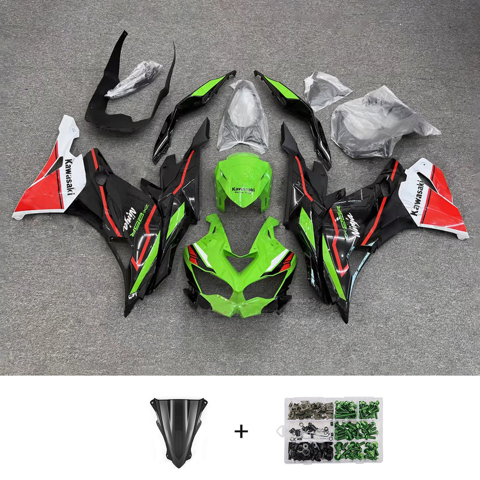 カワサキ Ninja ZX-25R ZX-4R ZX-4RR 2019-2025 に適合するインジェクションフェアリングキット