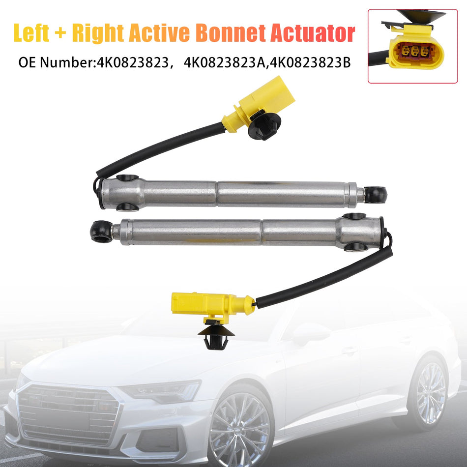 Audi A6 C8 2018-2021用 左右アクティブボンネットアクチュエーター 4K0823823