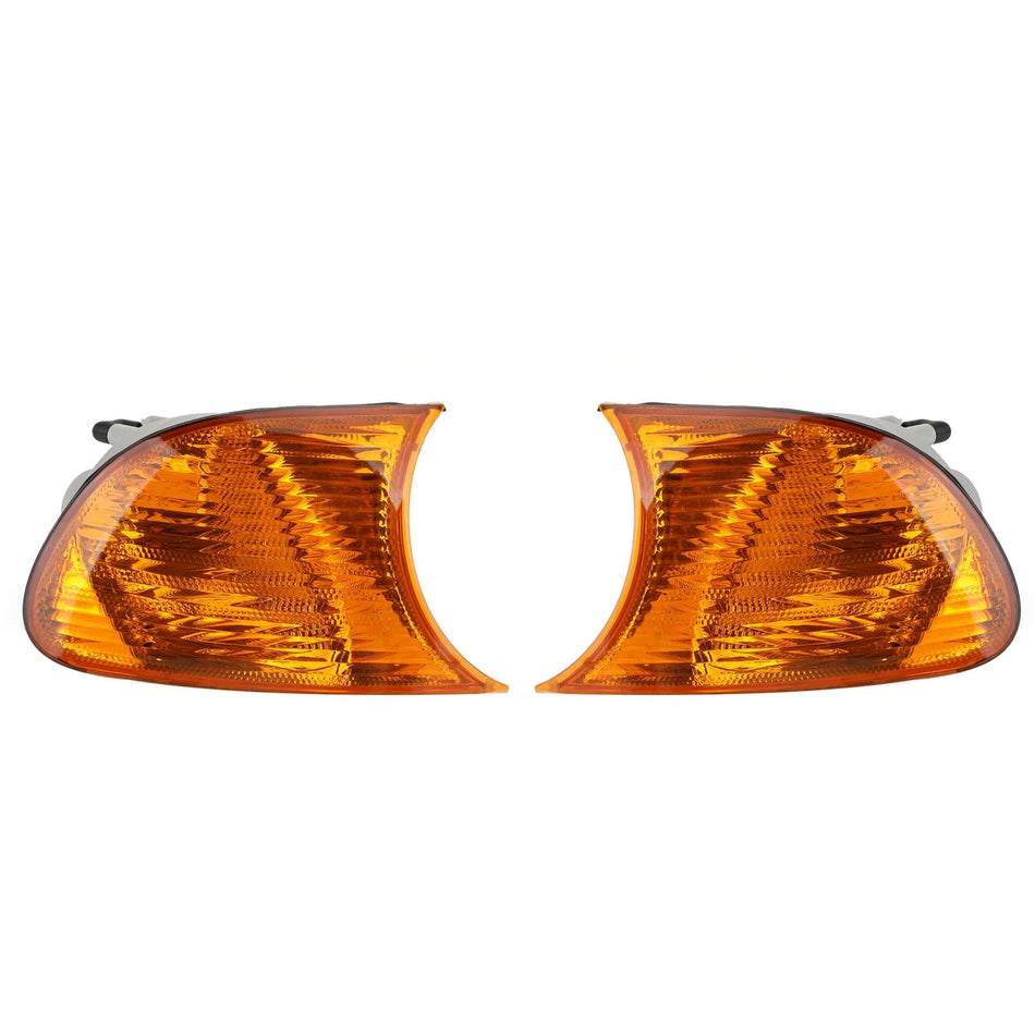 1998-2001 BMW 3シリーズ E46 クーペ ペア アンバー コーナーサイドライト 63126904299