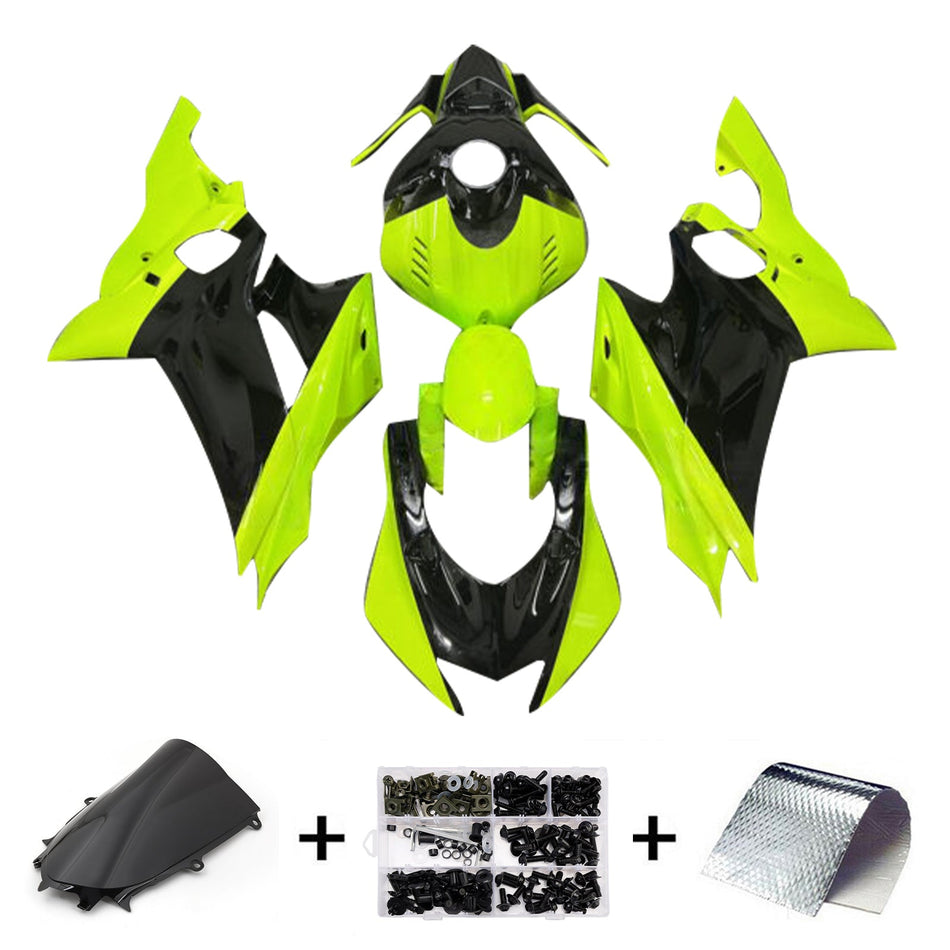 インジェクションフェアリングキット ボディワーク プラスチック ABS ヤマハ YZF-R6 2017-2023 に適合