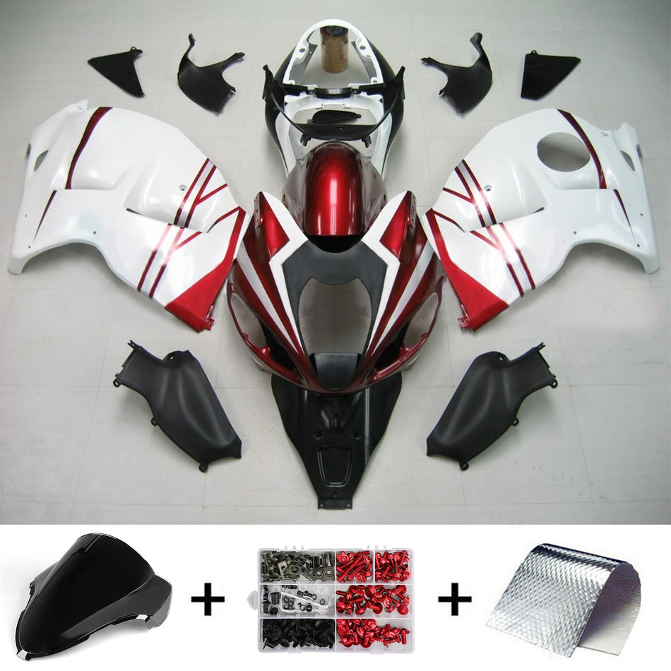 1999-2007 スズキ ハヤブサ GSX1300 アモトパーツ インジェクション フェアリング キット ボディワーク プラスチック ABS #114