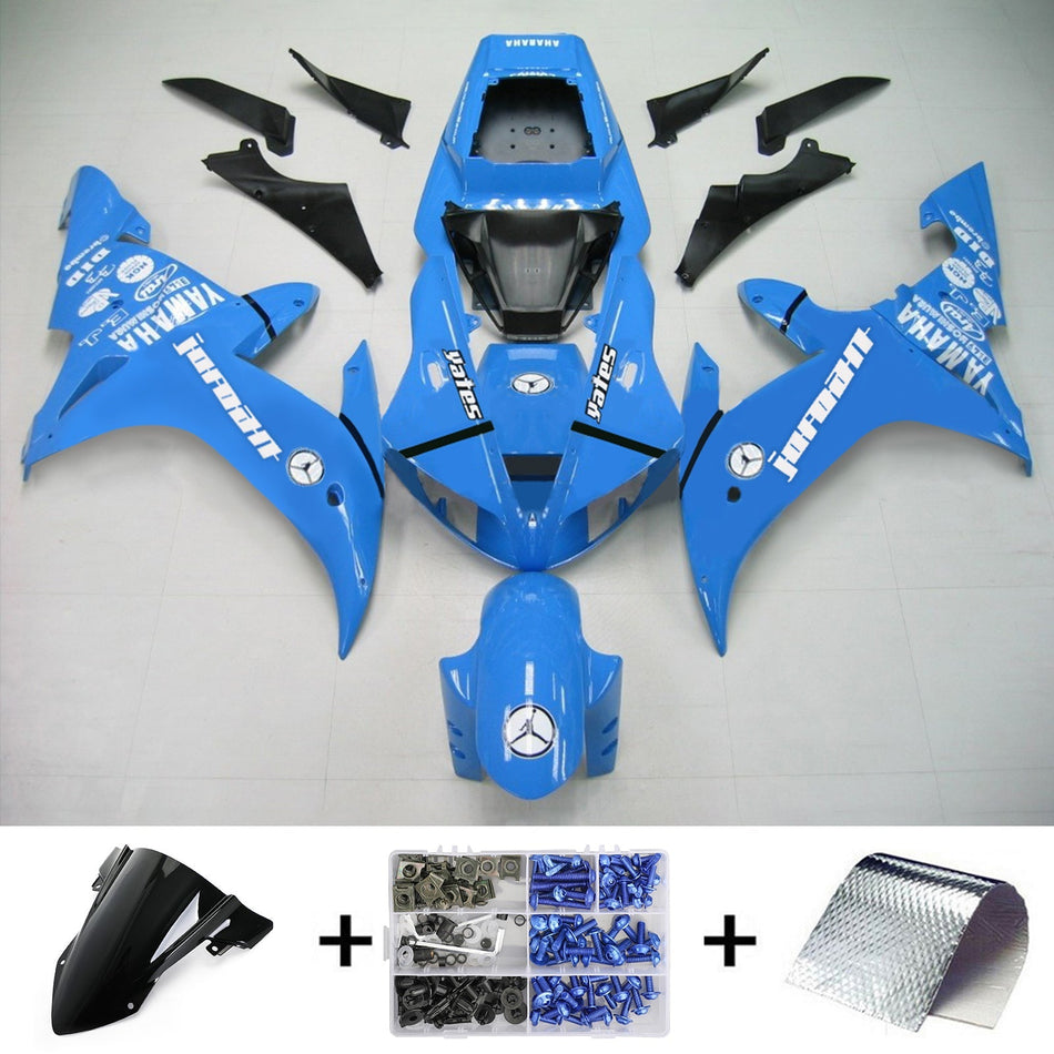 2002-2003 ヤマハ YZF 1000 R1 インジェクションフェアリングキット ボディワーク プラスチック ABS #114