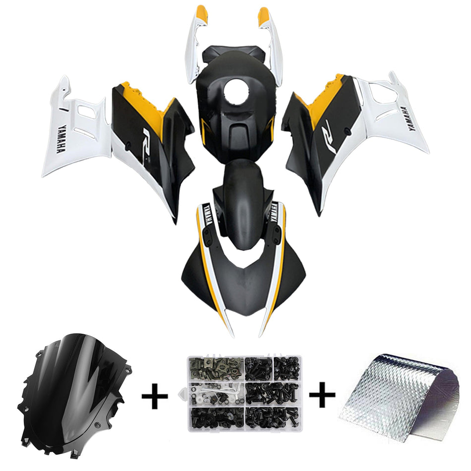 2022-2023 ヤマハ YZF-R3 R25 インジェクションフェアリングキット ボディワーク プラスチック ABS