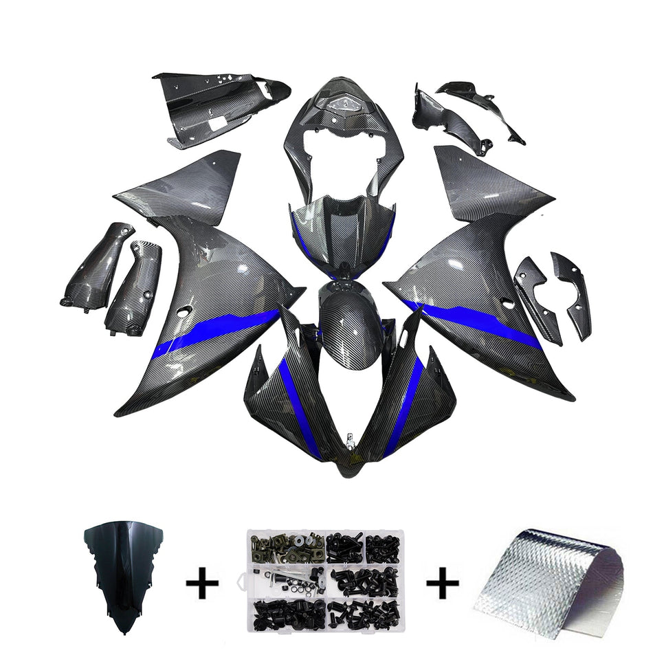 ヤマハ YZFR1 YZF-R1 2012-2014 用 インジェクションフェアリングキット ボディワーク プラスチック ABS