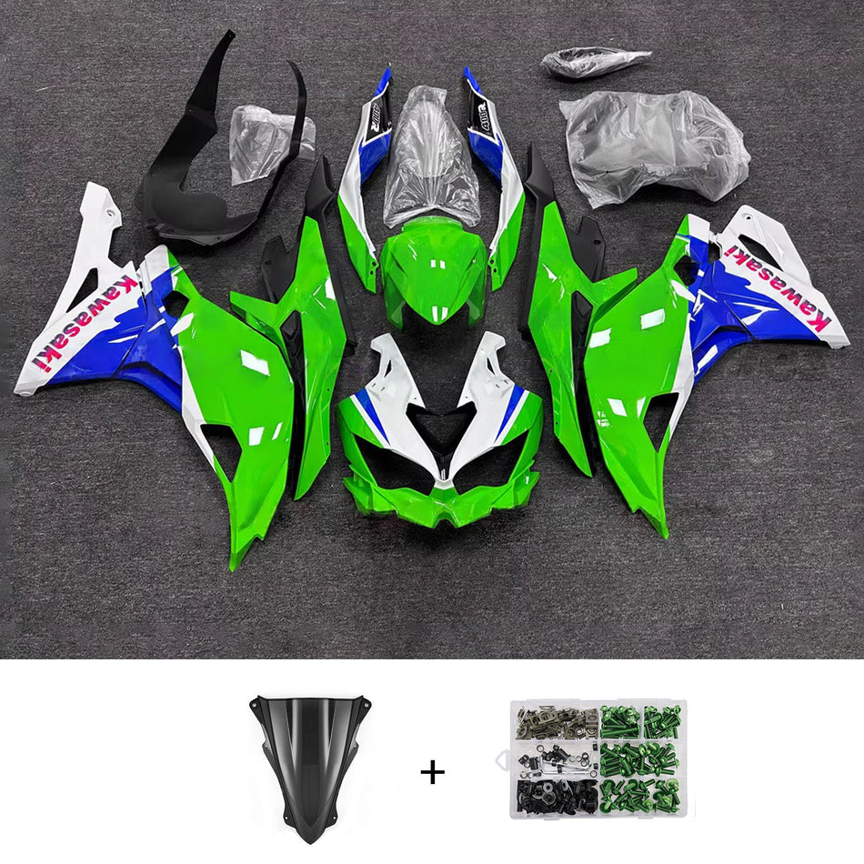 カワサキ Ninja ZX-25R ZX-4R ZX-4RR 2019-2025 に適合するインジェクションフェアリングキット