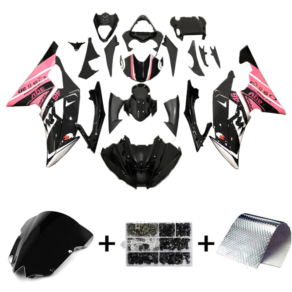 2008-2016 ヤマハ YZF 600 R6 フェアリングキット ボディワーク プラスチック ABS