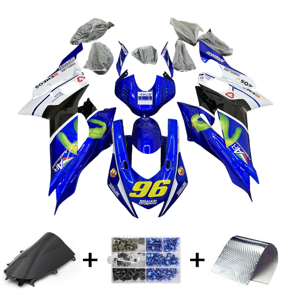 2017-2022 ヤマハ YZF-R6 フェアリングキット ボディワーク プラスチック ABS