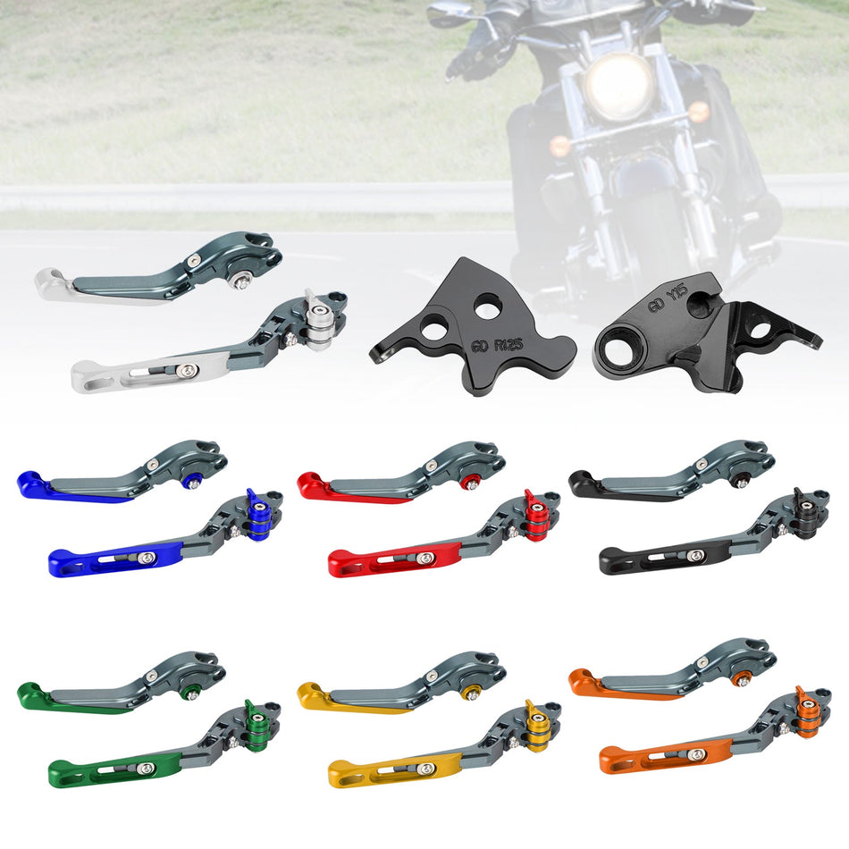 2019-2022 ヤマハ XSR 155 MT15 調整式クラッチブレーキレバー