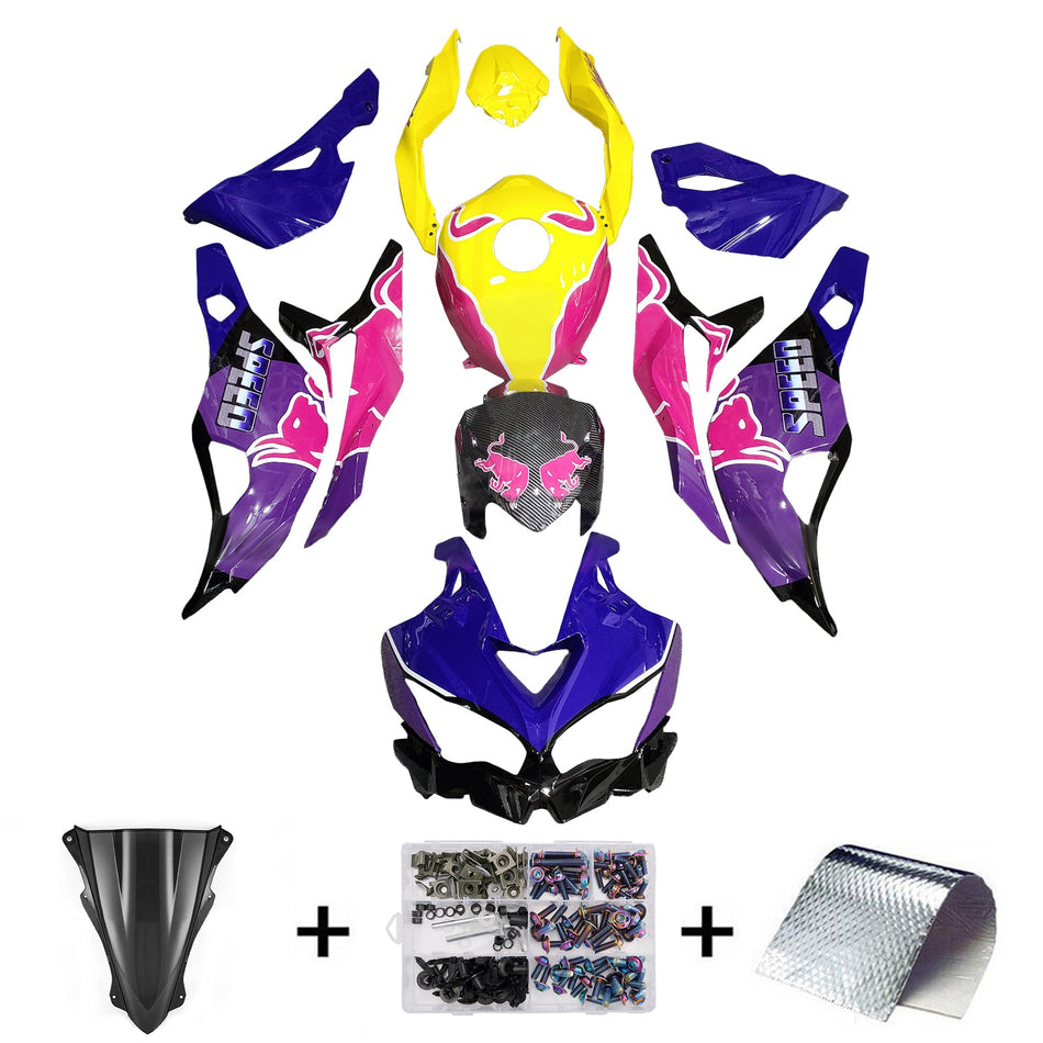 カワサキ Ninja ZX-25R ZX-4R ZX-4RR 2019-2025 に適合するインジェクションフェアリングキット