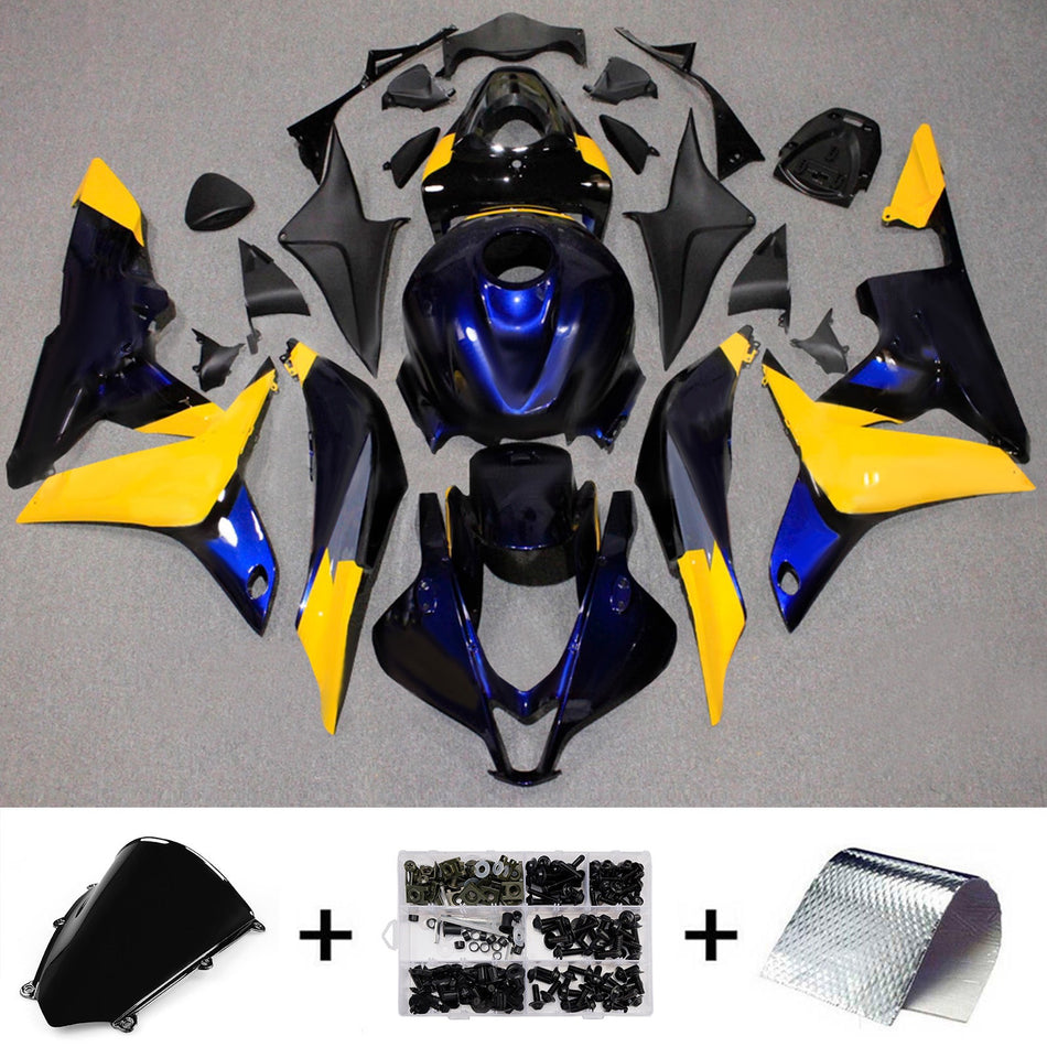 ホンダ CBR600RR 2007-2008 F5 用 ABS樹脂製インジェクションフェアリングキット