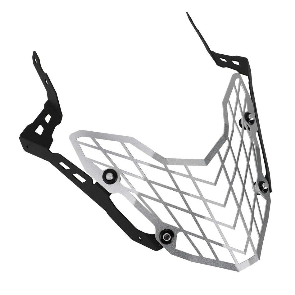 ホンダ CB500X 2019 2020 ヘッドライト プロテクター グリル ガード カバー CNC シルバー