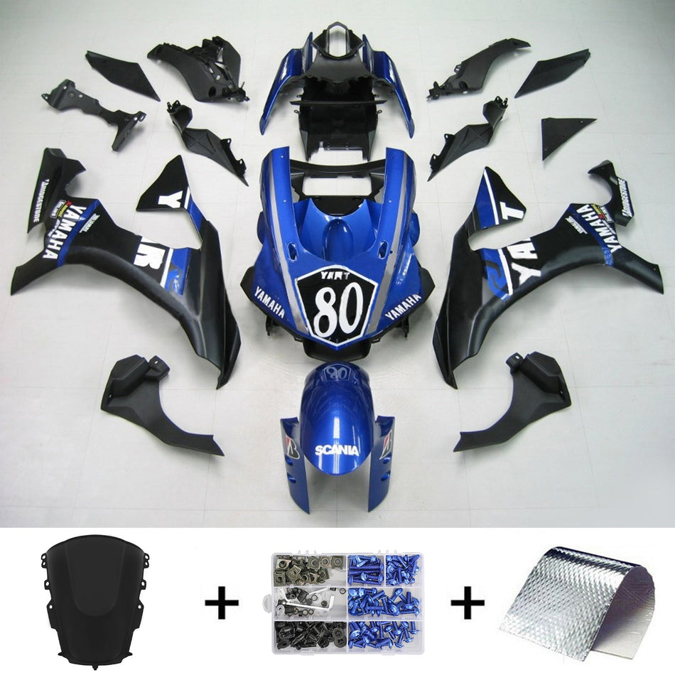 2020-2024 ヤマハ YZF R1 Amotopart インジェクションフェアリングキット ボディワーク プラスチック ABS #101