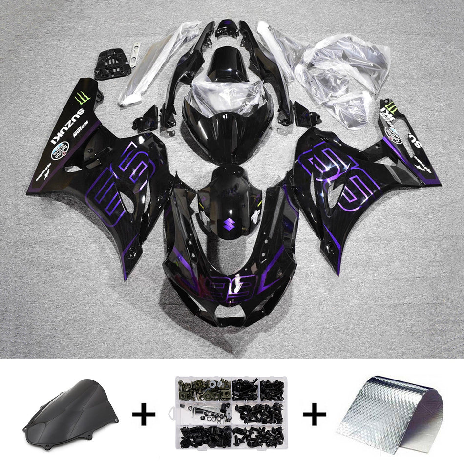 スズキ GSXR1000 2017-2025 K17用 インジェクションフェアリングキット ボディワーク プラスチック ABS