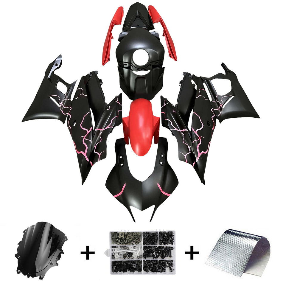 インジェクションフェアリングキット ボディワーク プラスチック ABS ヤマハ YZF-R3 R25 2019-2021 に適合
