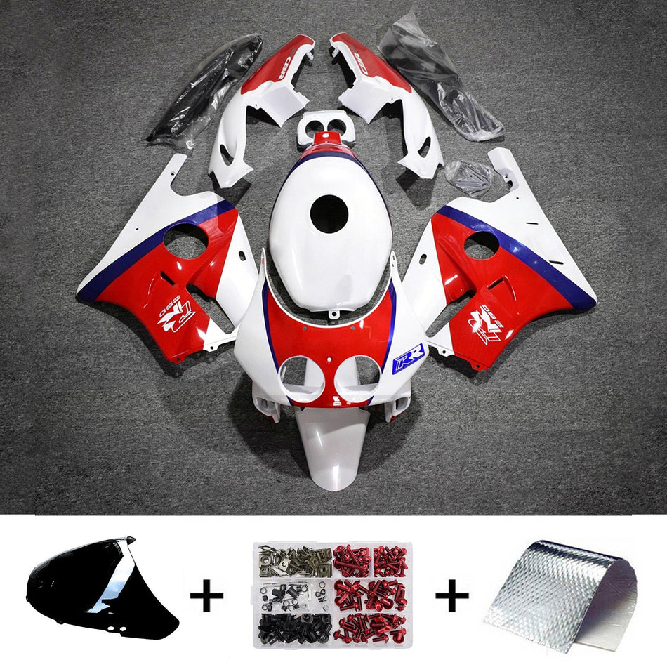 ホンダ CBR250RR MC22 1990-1998 用射出成形フェアリングキット ボディワーク プラスチック ABS